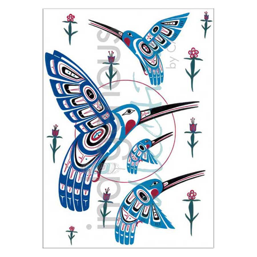 Hummingbirds I Canvas Prints