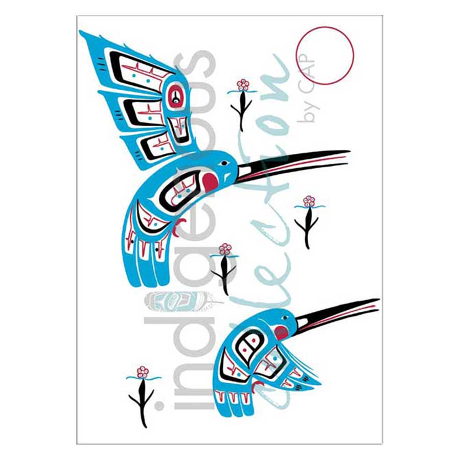 Hummingbirds II Canvas Prints