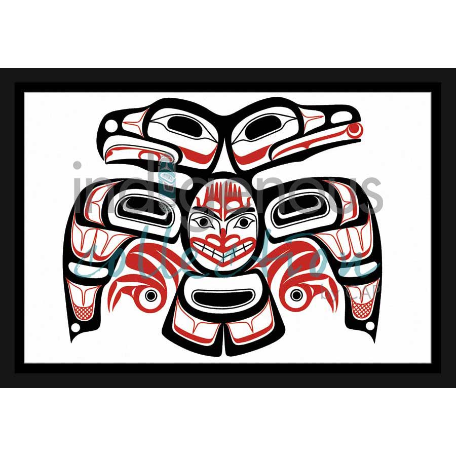 Lovebirds by artist David Boxley - Tsimishian. Indigenous Collection