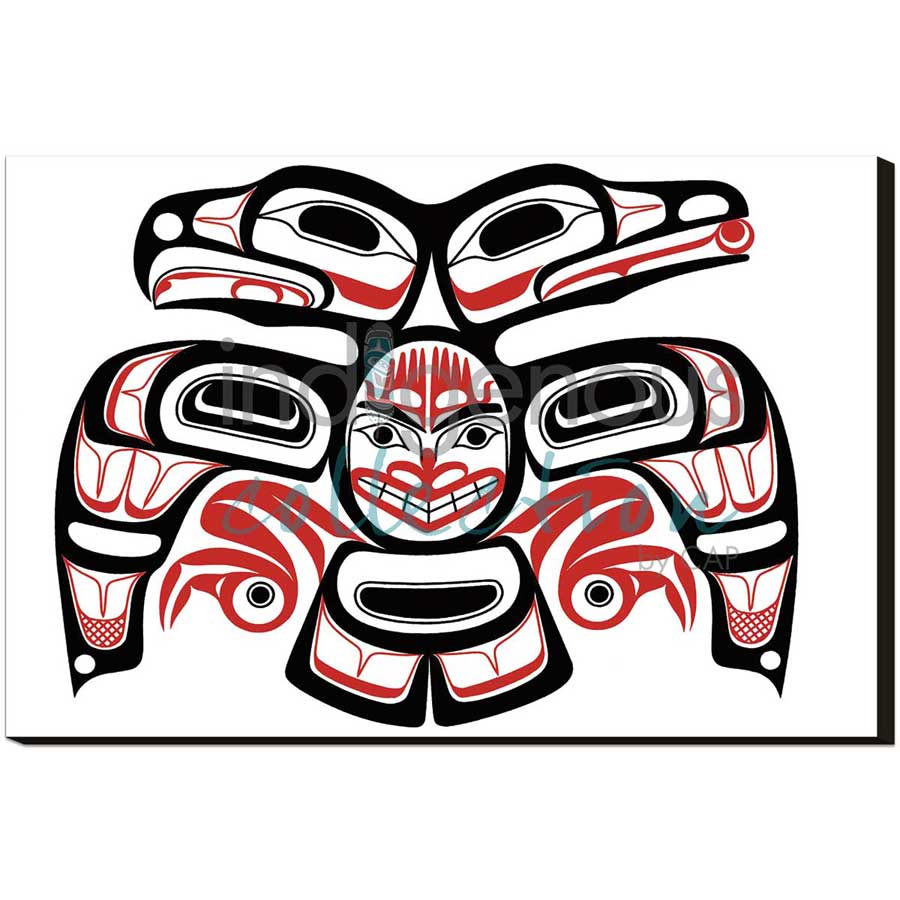 Lovebirds by artist David Boxley - Tsimishian. Indigenous Collection
