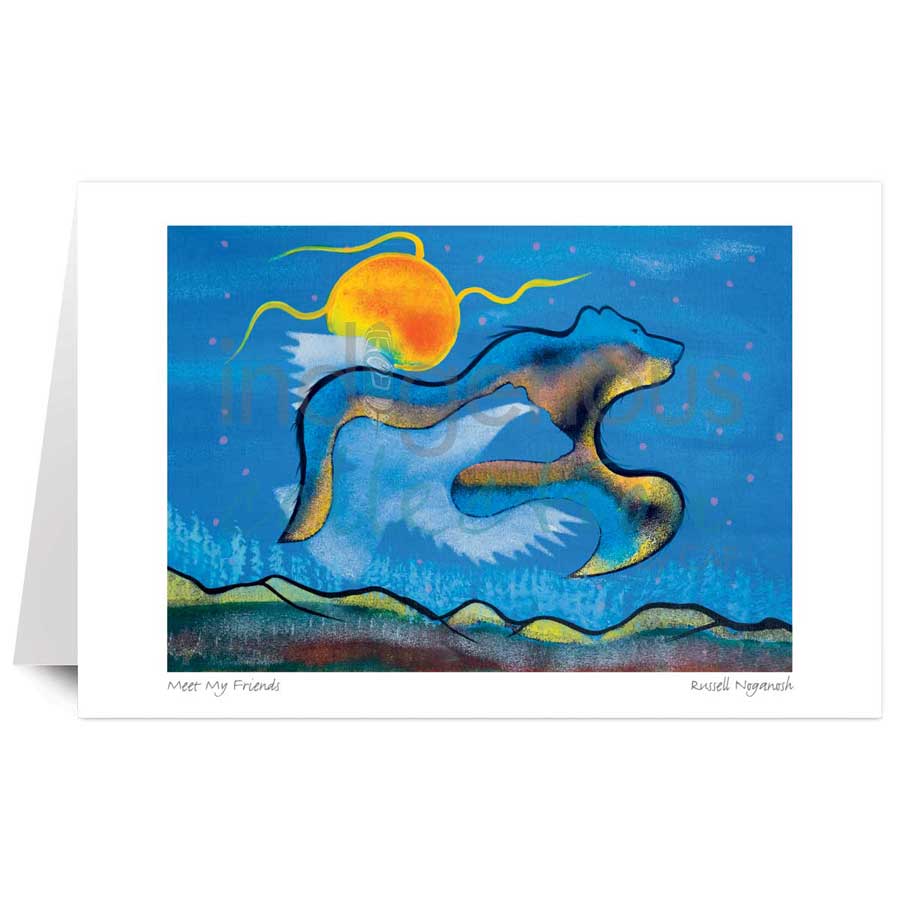 Meet My Friends by artist Russell Noganosh