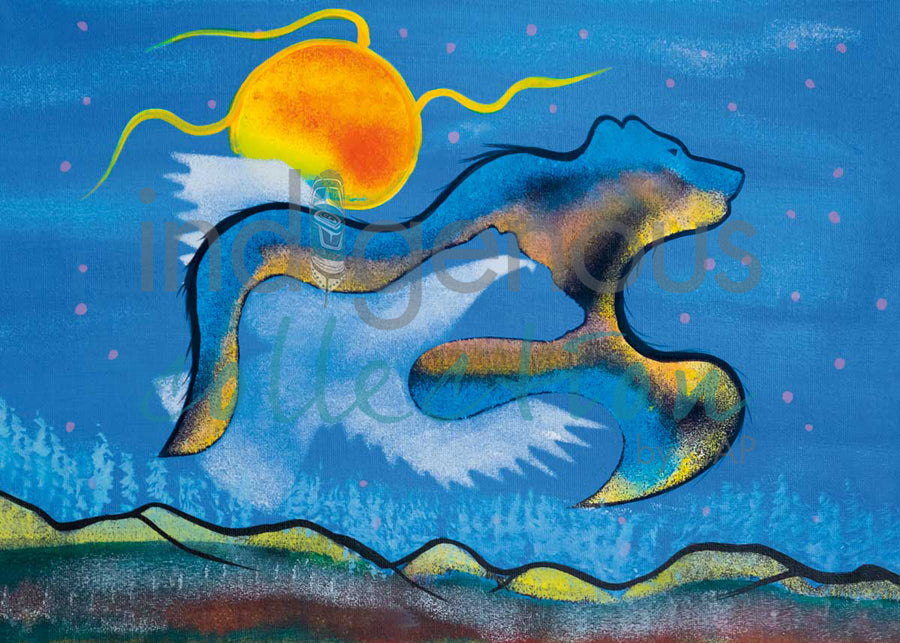 Meet My Friends by artist Russell Noganosh