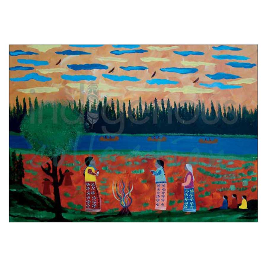Passing on Traditions Canvas Prints