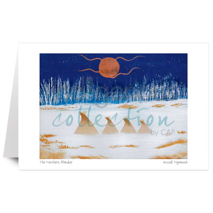 The Northern Blanket by artist Russell Noganosh
