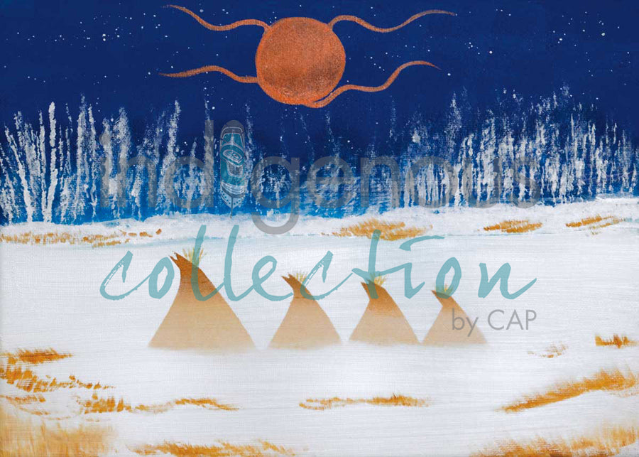 The Northern Blanket by artist Russell Noganosh