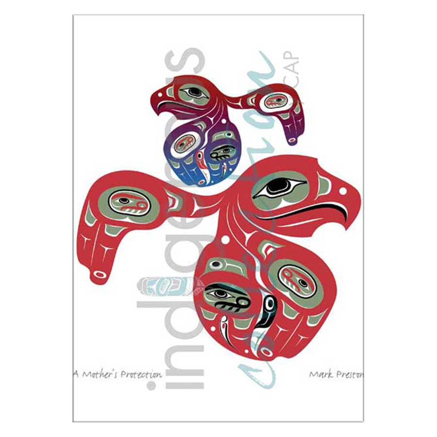A Mother's Protection Canvas Prints