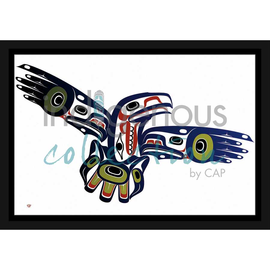 Raven by artist Mark Preston - Tlingit. Indigenous Collection