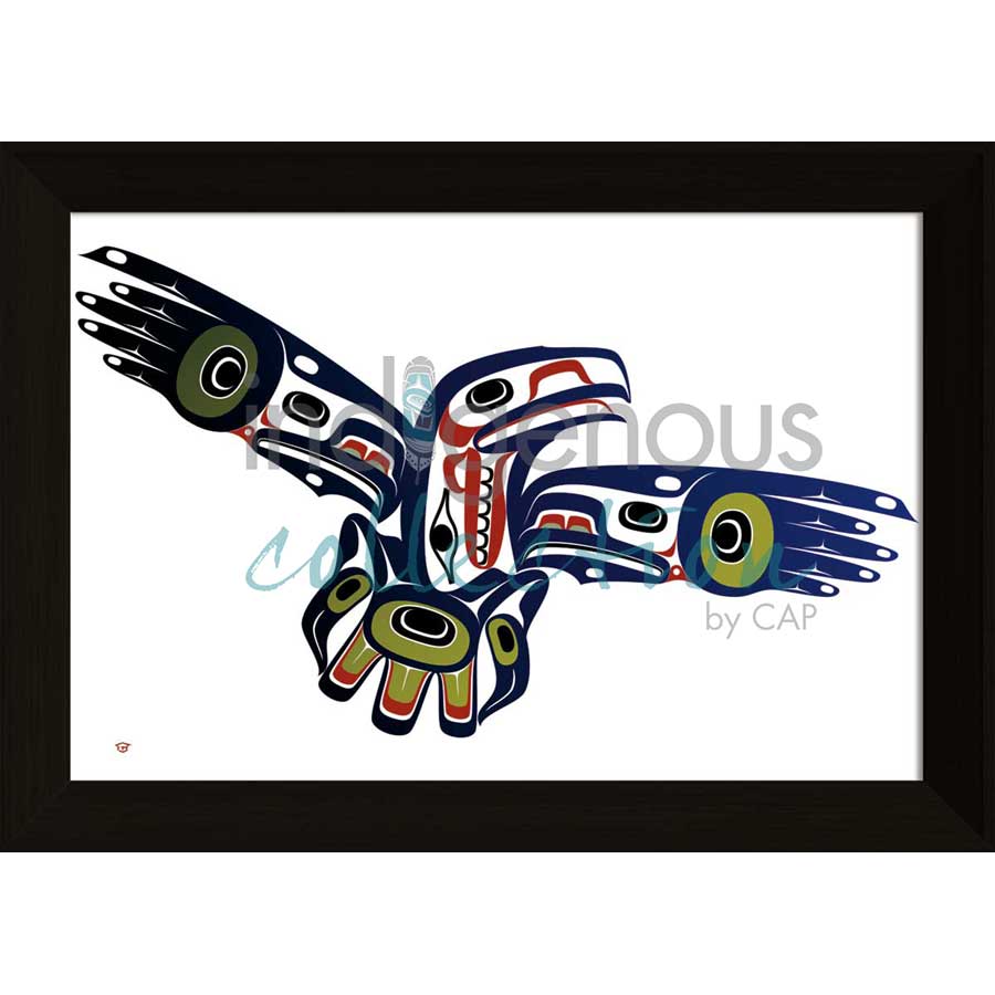 Raven by artist Mark Preston - Tlingit. Indigenous Collection