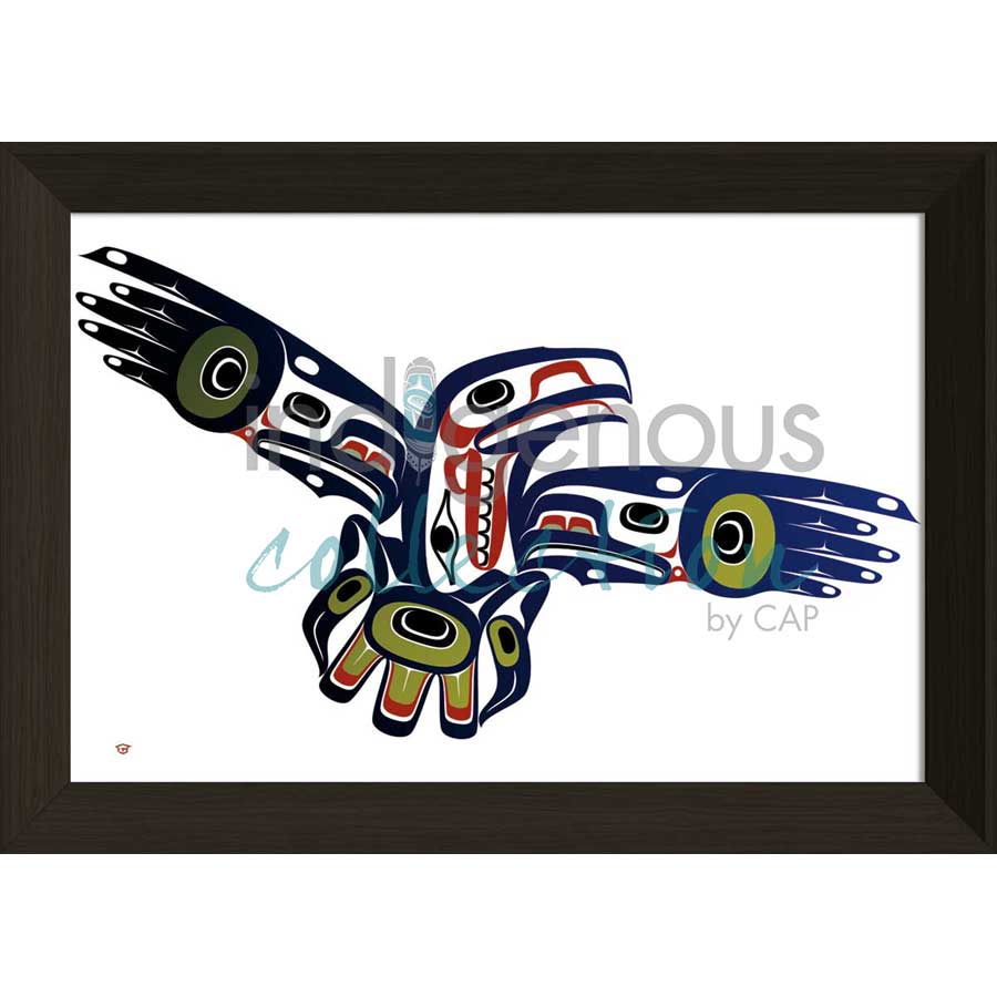Raven by artist Mark Preston - Tlingit. Indigenous Collection