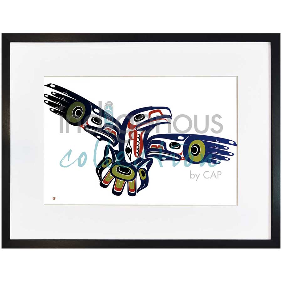 Raven by artist Mark Preston - Tlingit. Indigenous Collection