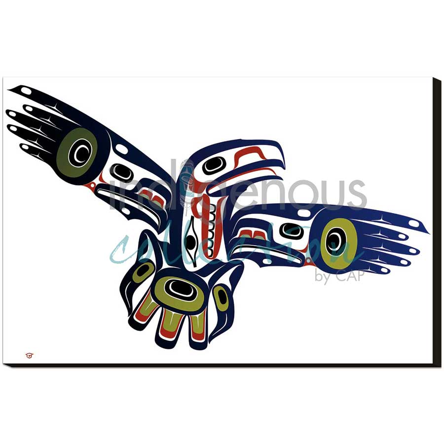 Raven by artist Mark Preston - Tlingit. Indigenous Collection
