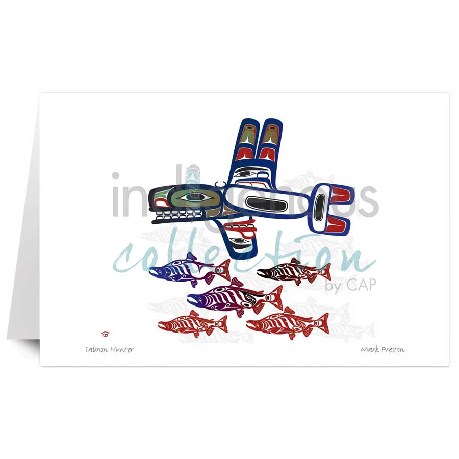 Salmon Hunter by artist Mark Preston