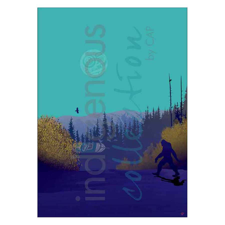 Sasquatch Canvas Prints