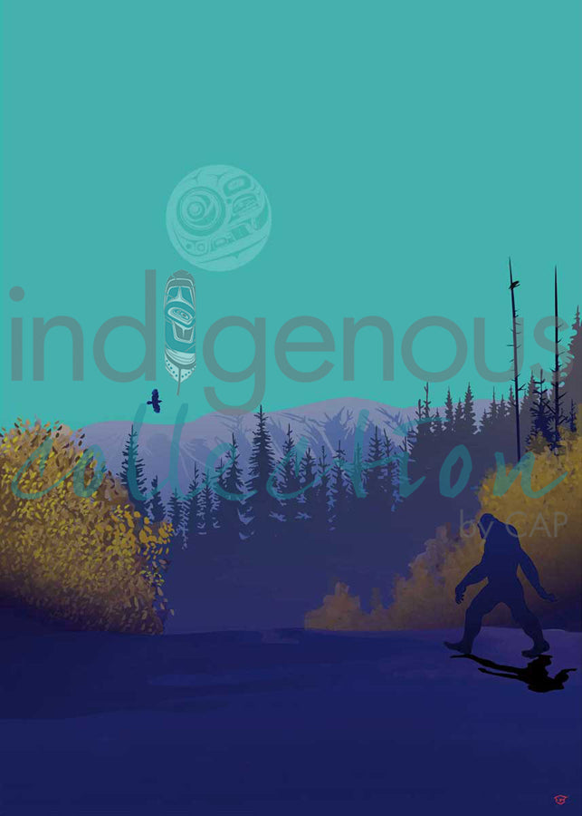 Sasquatch by artist Mark Preston