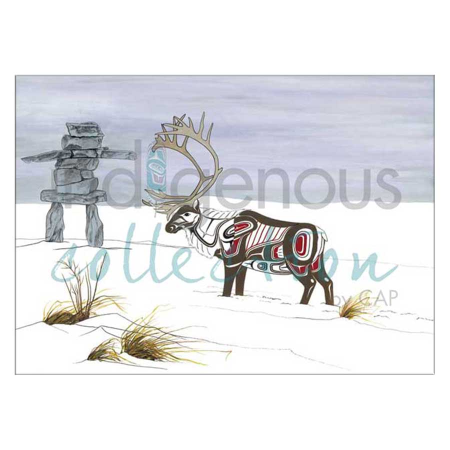 Caribou Canvas Prints
