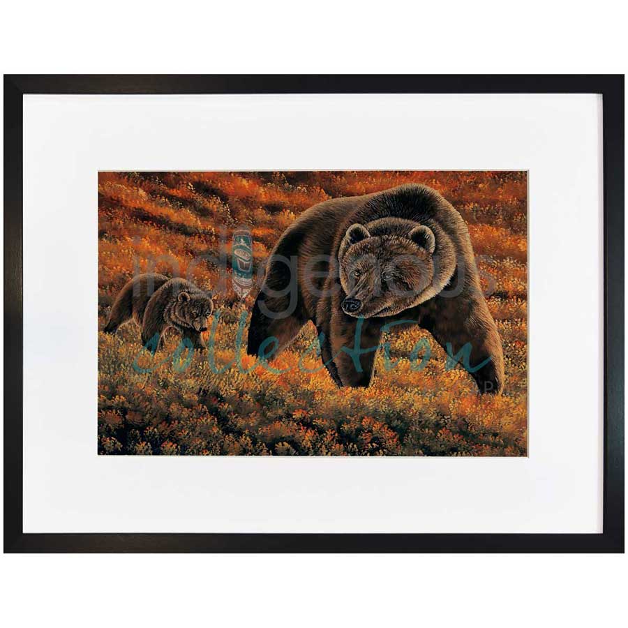 Guidance by artist Ronnie Simon - Gwich'in. Indigenous Collection