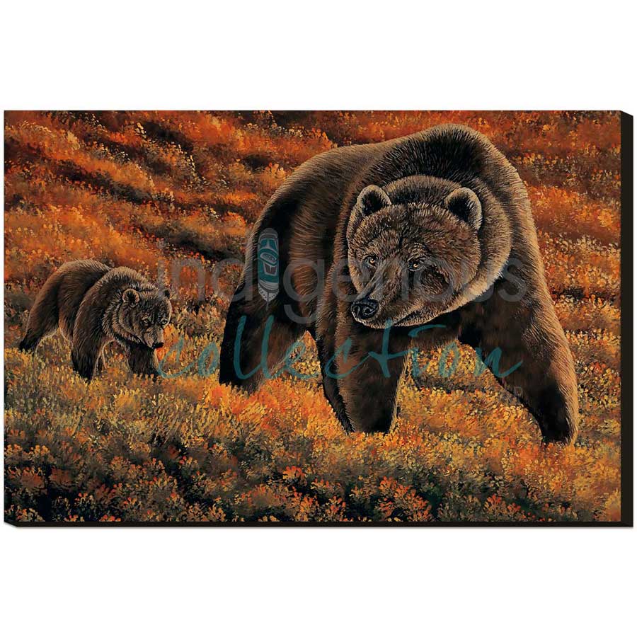 Guidance by artist Ronnie Simon - Gwich'in. Indigenous Collection