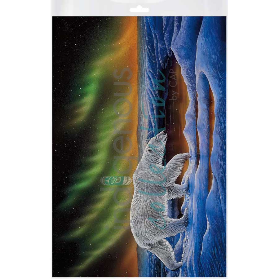 Polar Night by artist Ronnie Simon - Gwich'in. Indigenous Collection