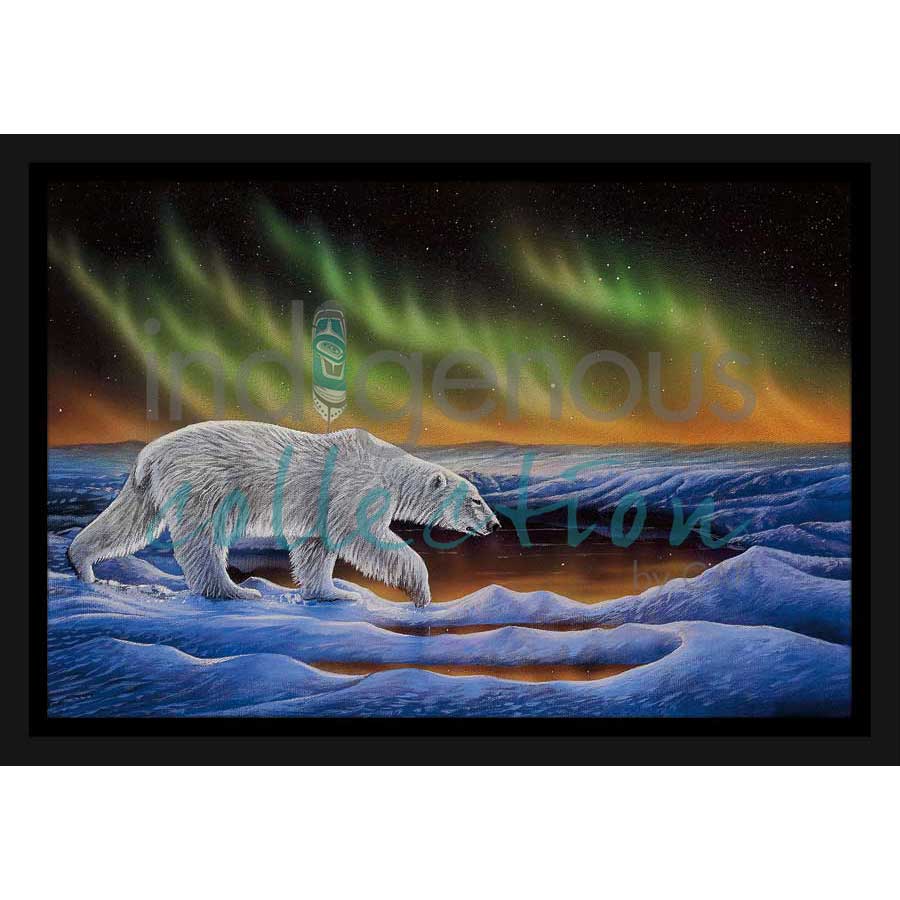 Polar Night by artist Ronnie Simon - Gwich'in. Indigenous Collection