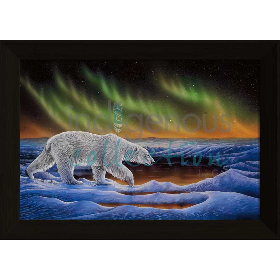 Polar Night by artist Ronnie Simon - Gwich'in. Indigenous Collection