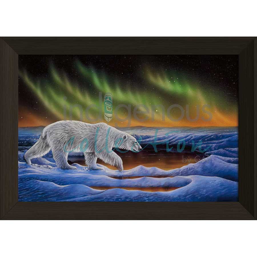 Polar Night by artist Ronnie Simon - Gwich'in. Indigenous Collection