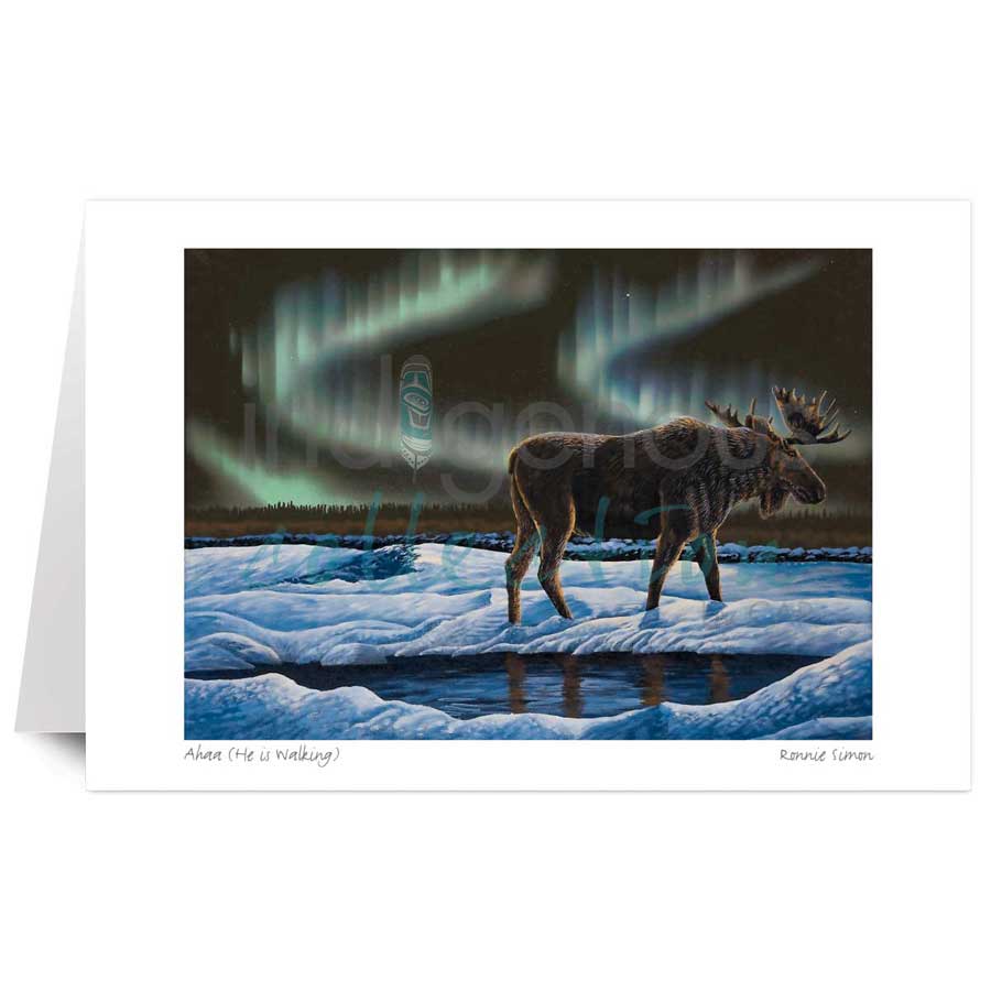 Ahaa (He is Walking) by artist Ronnie Simon