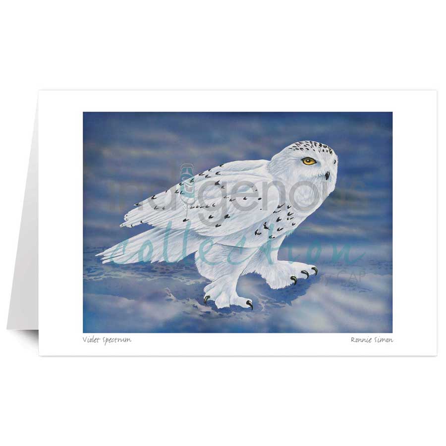 Violet Spectrum by artist Ronnie Simon