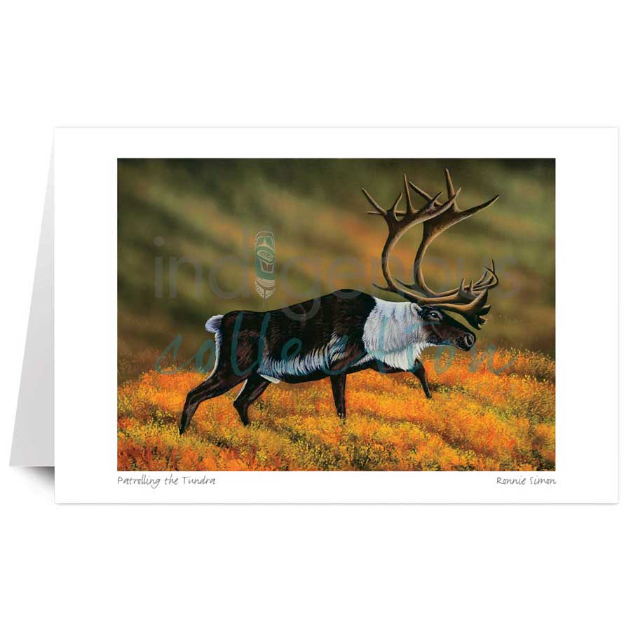Patrolling the Tundra by artist Ronnie Simon