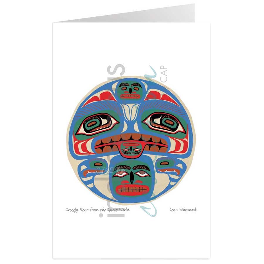 Grizzly Bear from the Spirit World by artist Sean Whonnock