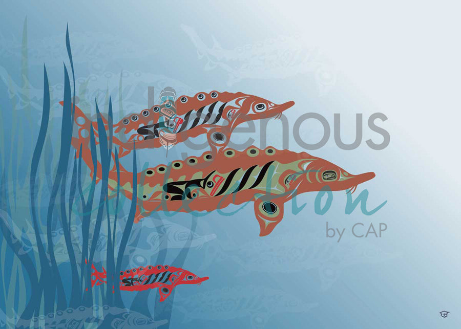 Sturgeon by artist Mark Preston