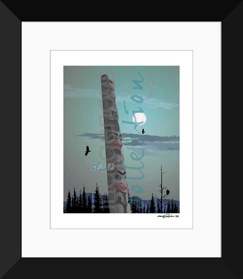 Totem Pole Limited Edition. Indigenous Collection