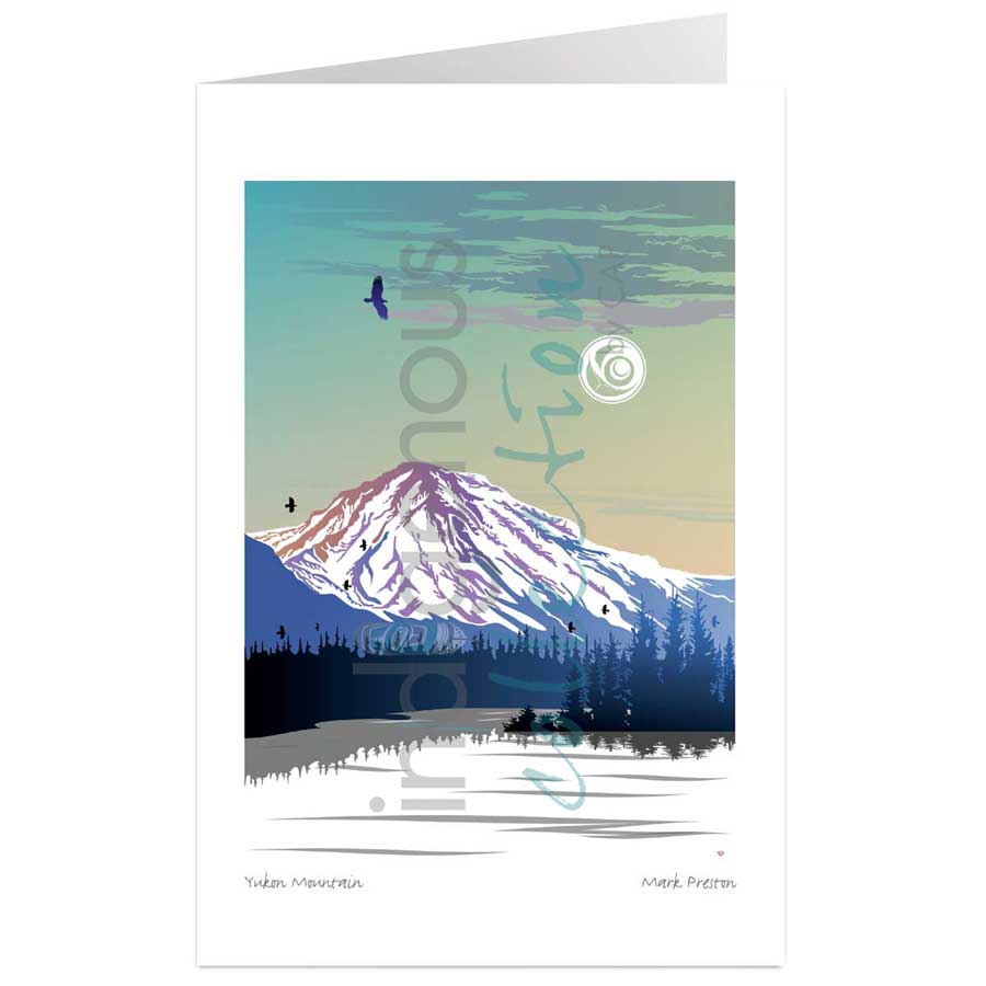 Yukon Mountain by artist Mark Preston