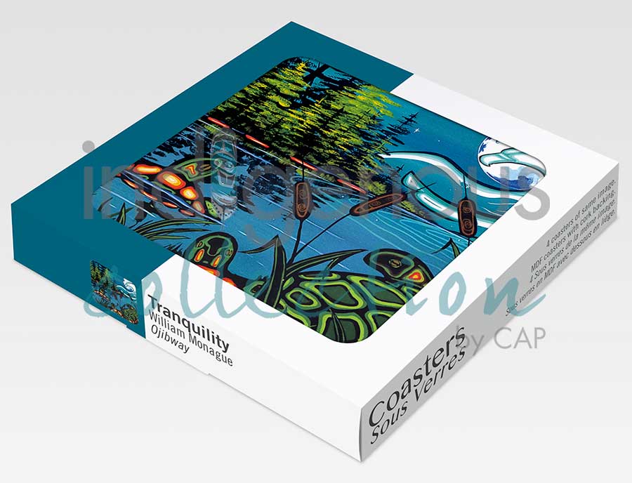 Tranquility Coaster by artist William Monague