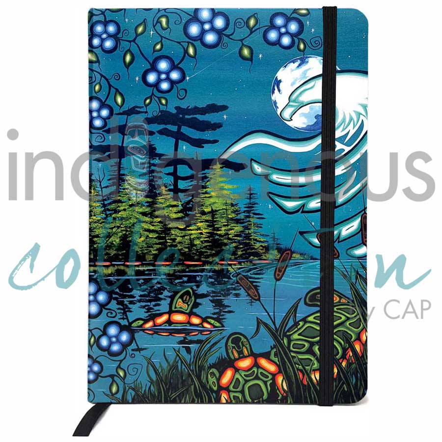 Tranquility Journal by artist William Monague. Indigenous Collection.