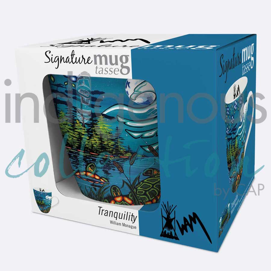 Tranquility 18 oz. Signature Mug by artist William Monague
