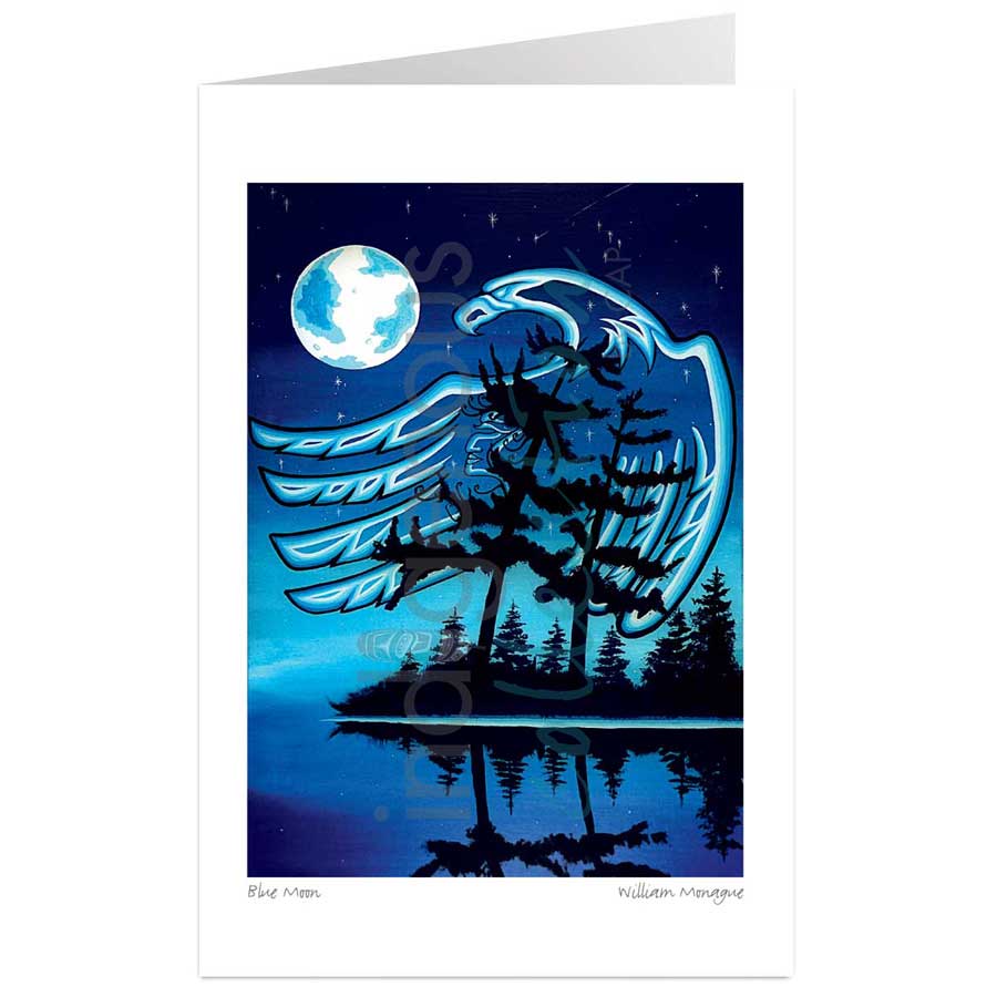 Blue Moon by artist William Monague