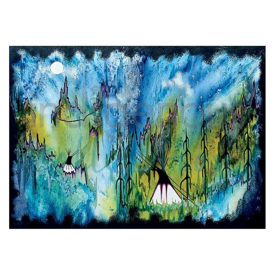 Mystical Village Canvas Prints