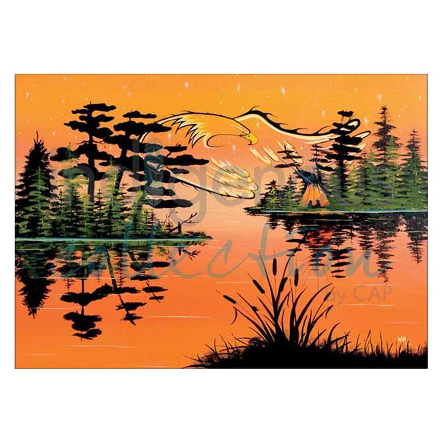 Sunset Honeymoon Canvas Prints