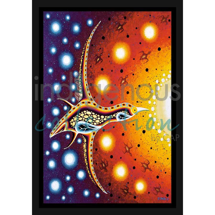 Bird I by artist James Jacko - Odawa-Pottawatomi. Indigenous Collection
