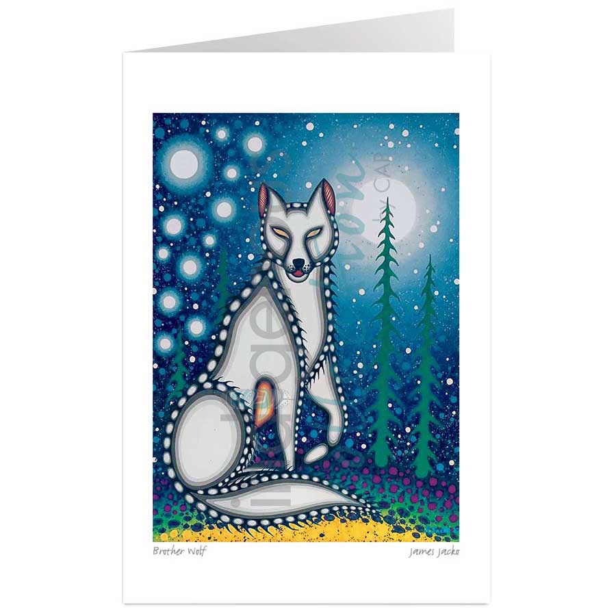 Brother Wolf by artist James Jacko