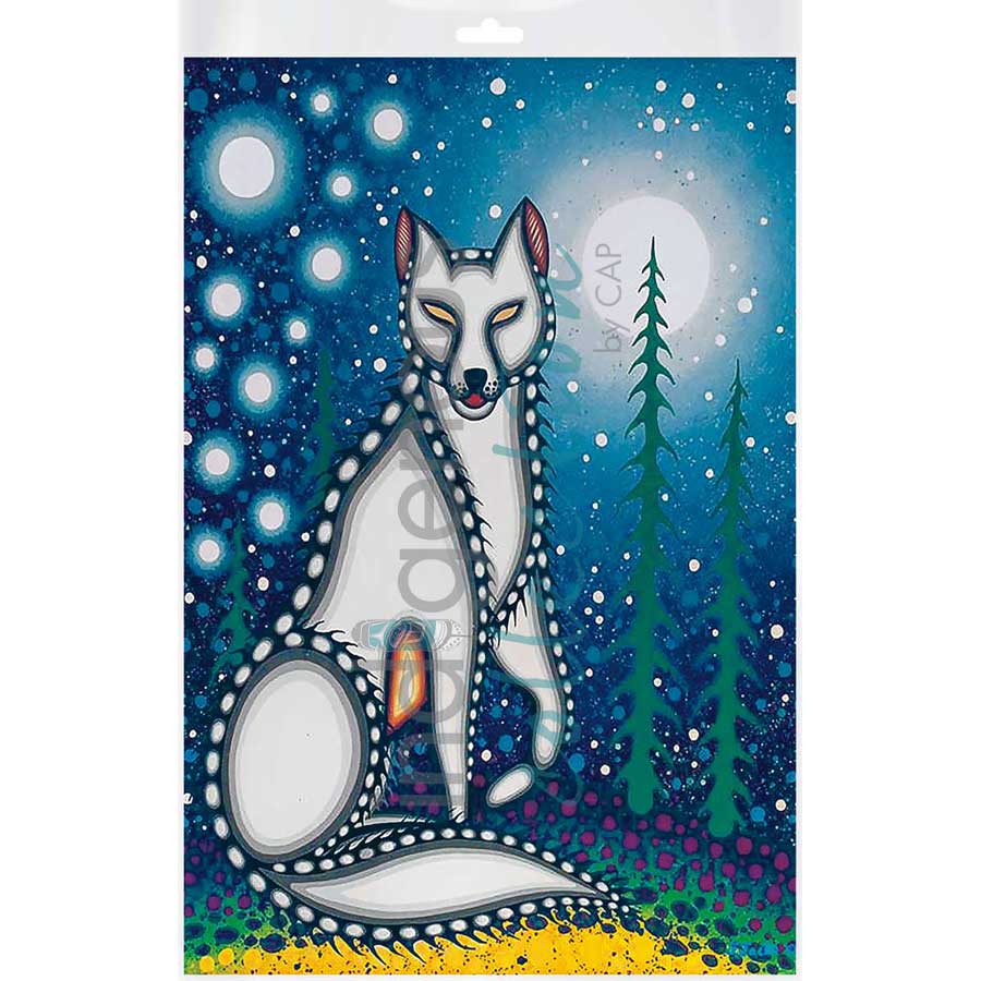 Brother Wolf by artist James Jacko - Odawa-Pottawatomi. Indigenous Collection