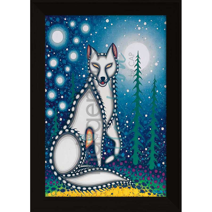 Brother Wolf by artist James Jacko - Odawa-Pottawatomi. Indigenous Collection