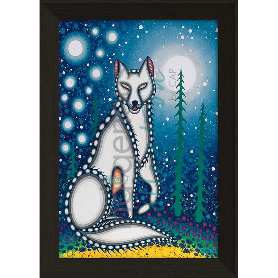 Brother Wolf by artist James Jacko - Odawa-Pottawatomi. Indigenous Collection