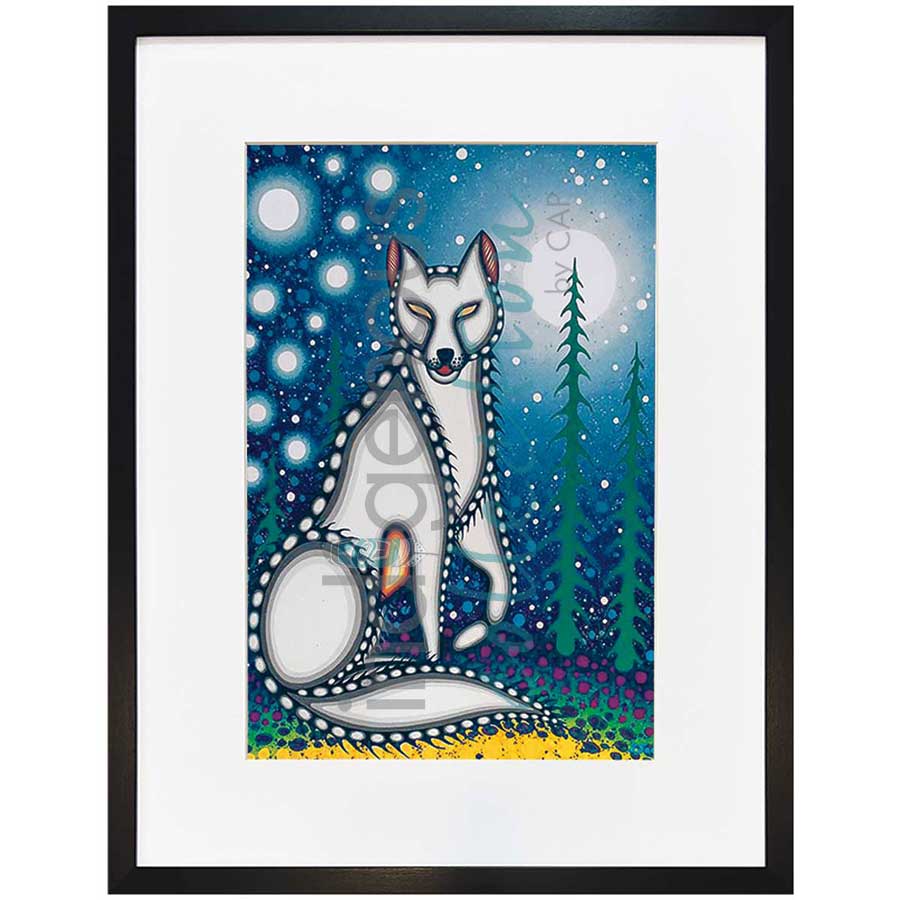 Brother Wolf by artist James Jacko - Odawa-Pottawatomi. Indigenous Collection