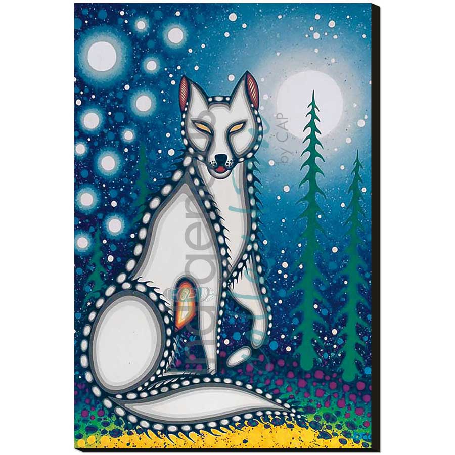 Brother Wolf by artist James Jacko - Odawa-Pottawatomi. Indigenous Collection
