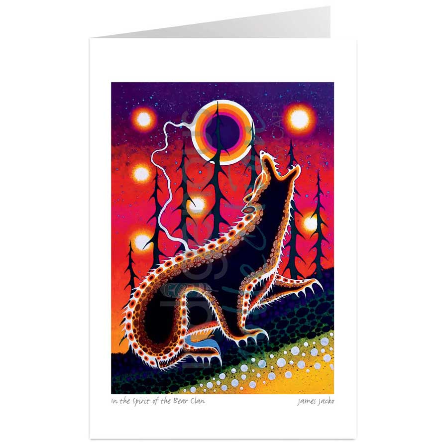 In the Spirit of the Bear Clan by artist James Jacko