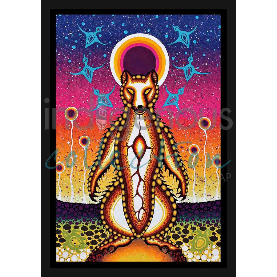 Medicine Bear by artist James Jacko - Odawa-Pottawatomi. Indigenous Collection