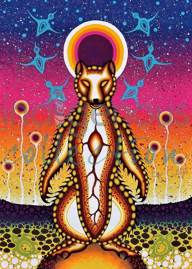 Medicine Bear by artist James Jacko