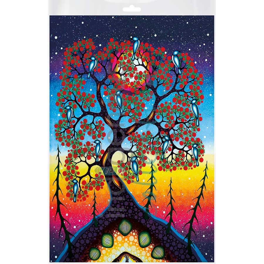 Tree of Knowledge by artist James Jacko - Odawa-Pottawatomi. Indigenous Collection