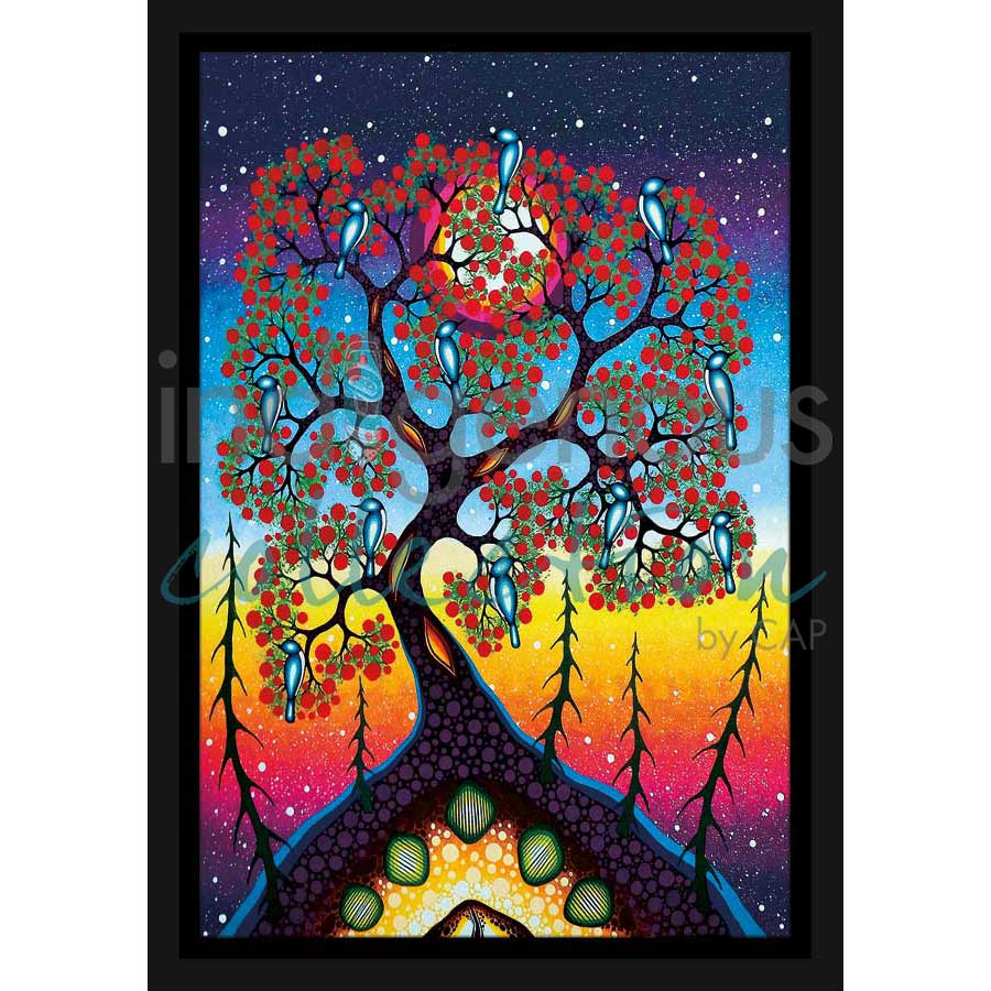 Tree of Knowledge by artist James Jacko - Odawa-Pottawatomi. Indigenous Collection